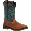 Rocky Worksmart 11in Waterproof Western Boot, BROWN, W, Size 12 RKW0429